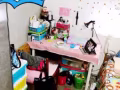 进巴亚篱笆payalebar有小公寓普通房出租 租一个人   家具： 桌子, 衣