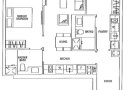 Aljunied MRT旁1b1b高层公寓转租
